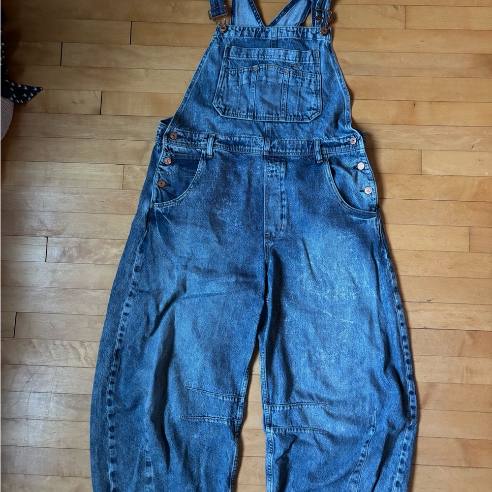 Gap Horseshoe Denim Overalls